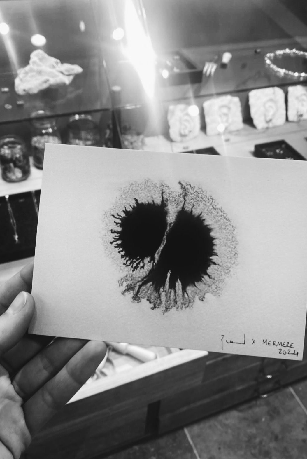 GREETINGS CARD IN COLLABORATION WITH ZINEB MEZZOUR