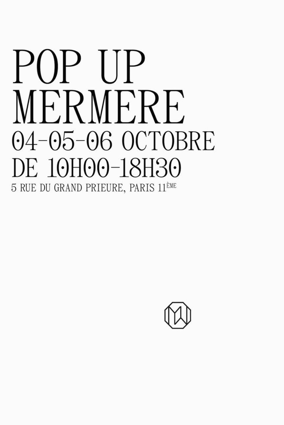 MERMERE IN PARIS: A LOOK BACK AT OUR POP-UP