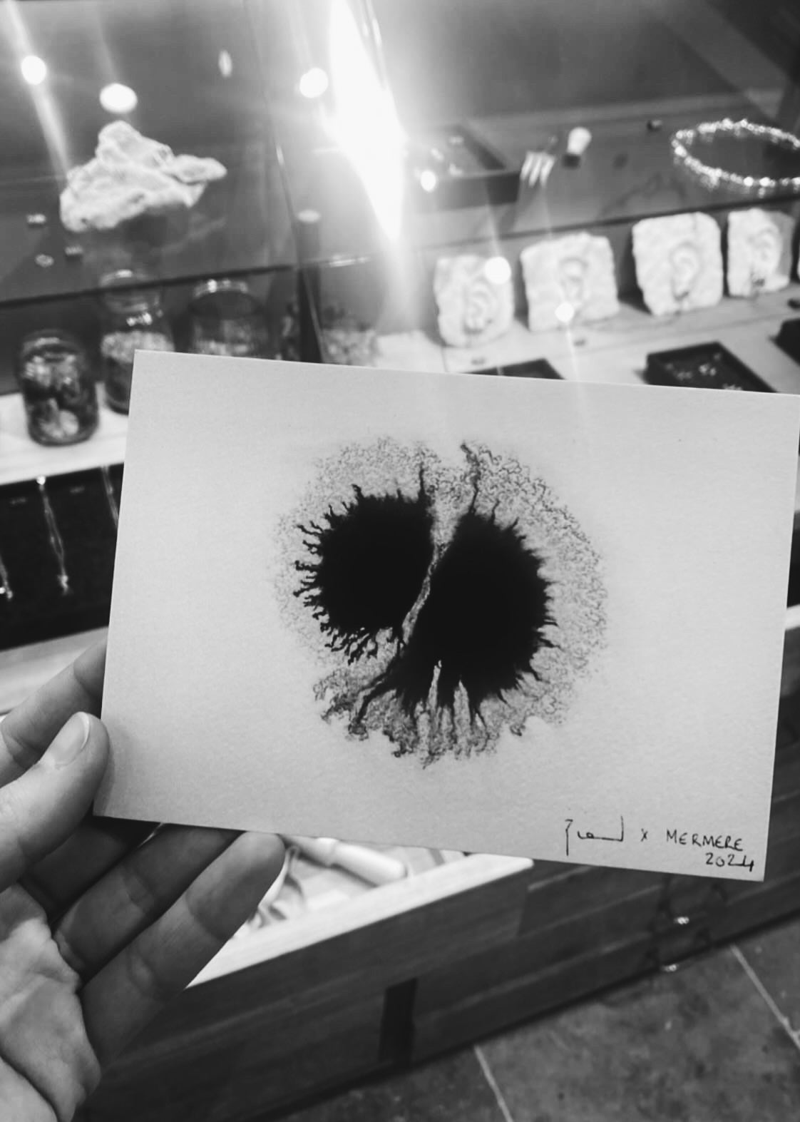 GREETINGS CARD IN COLLABORATION WITH ZINEB MEZZOUR