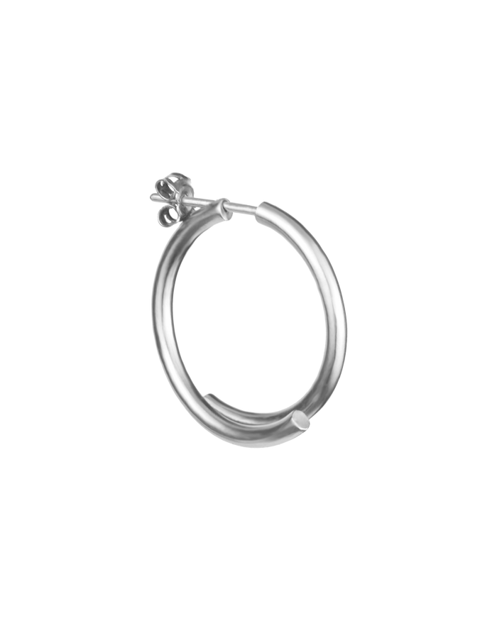 1.06 grande earring silver