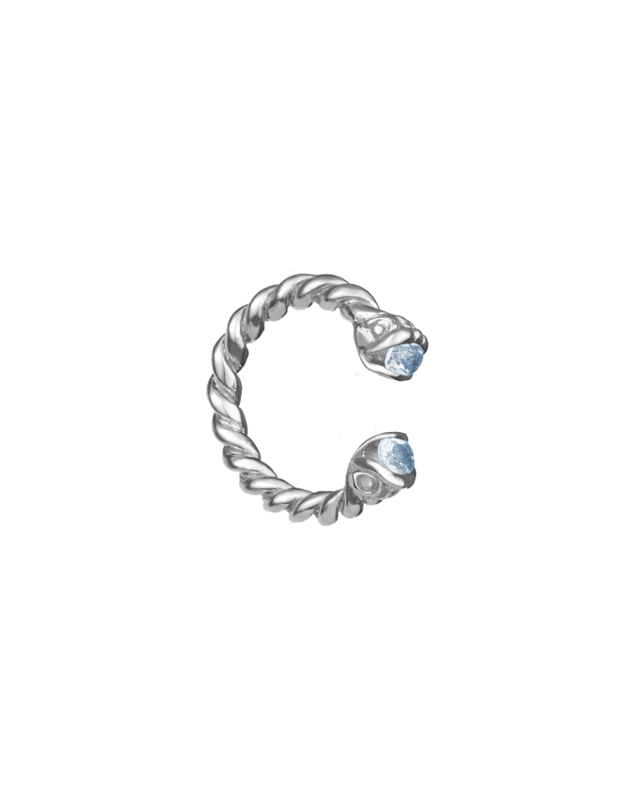 Delphis gems ring silver