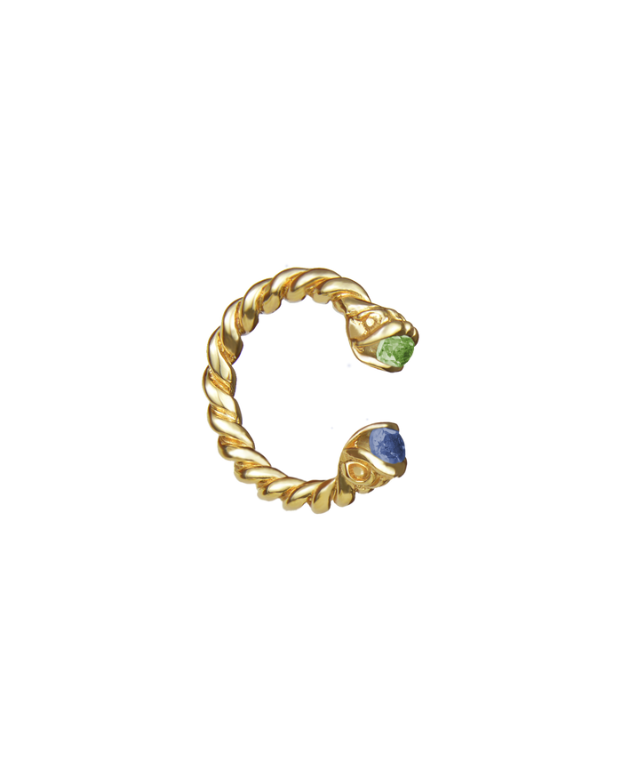 Delphis gems ring vermeil