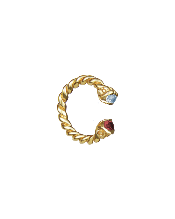 Delphis gems ring vermeil
