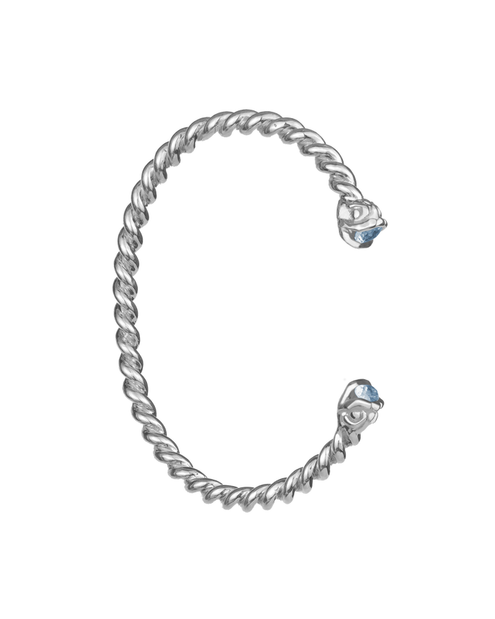 Delphis gems bracelet silver