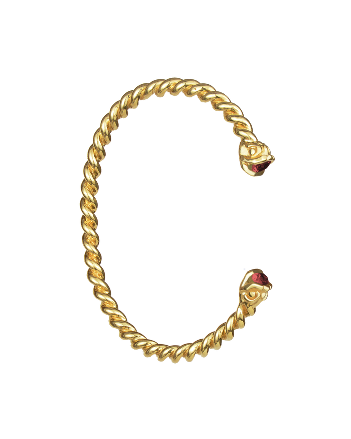 Delphis gems bracelet vermeil
