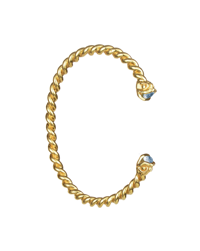 Delphis gems bracelet vermeil