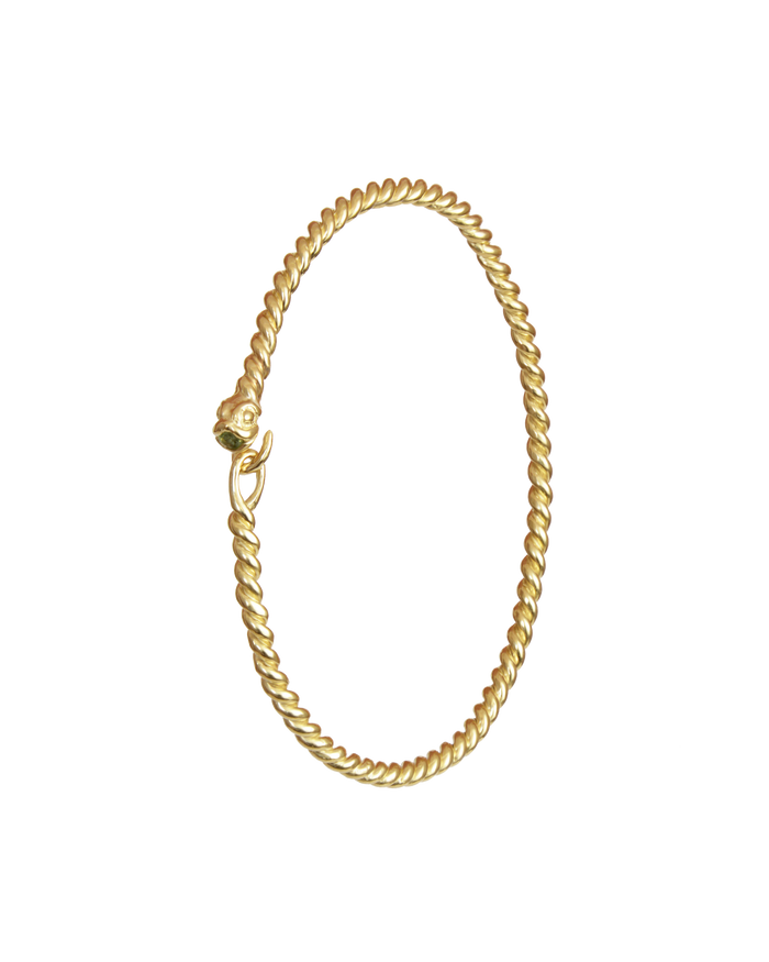 Mini twist bracelet vermeil