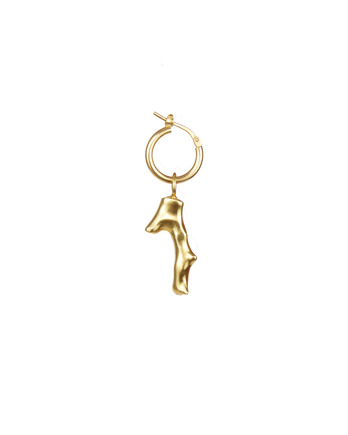 Korá XIII modular earring vermeil