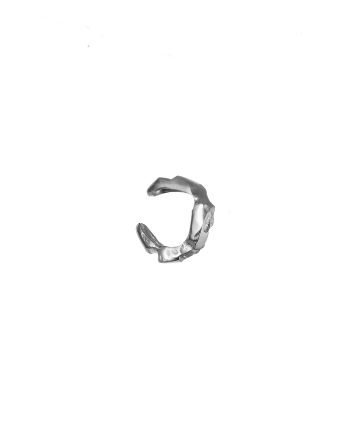 Under the sea earcuff silver