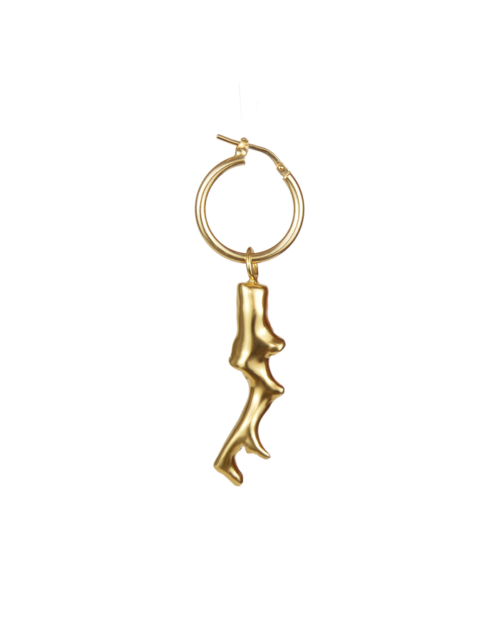 Korá VII modular earring vermeil