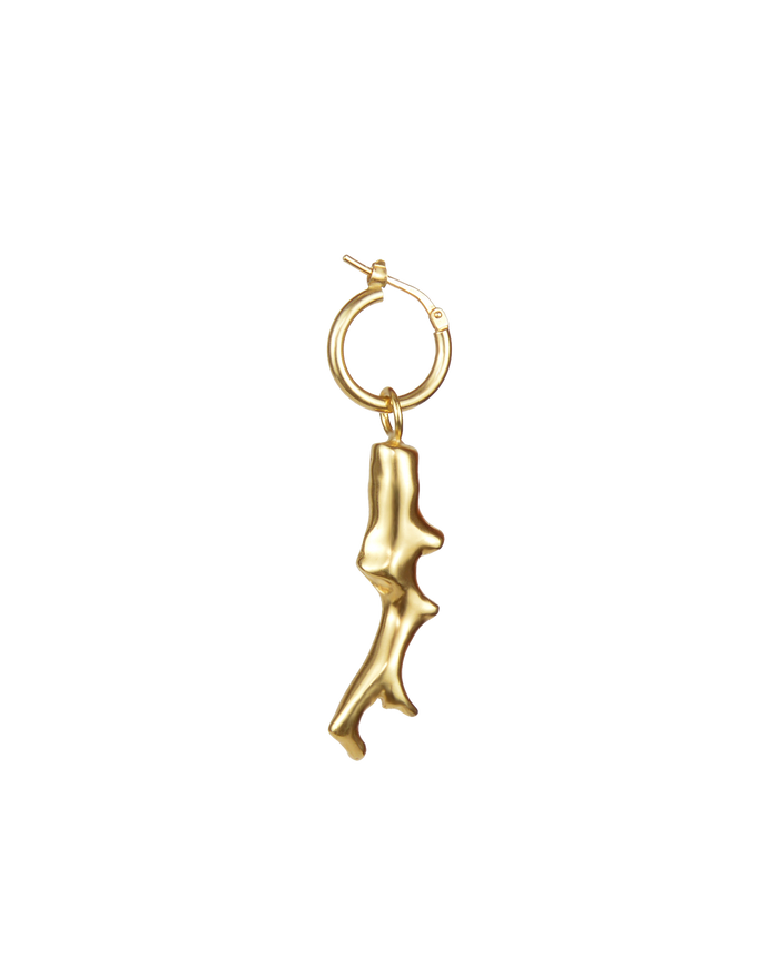 Korá VII modular earring vermeil